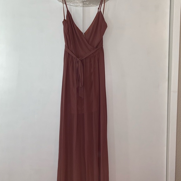 Mauve Windsor Plus Formal Dress - Picture 2 of 7